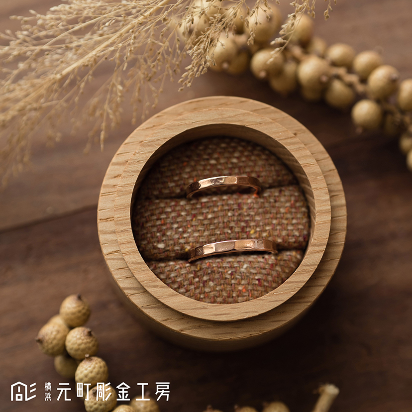 【ふたりでつくる　結婚指輪①】