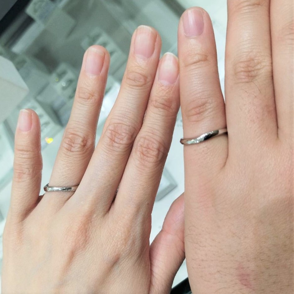 festaria VOYAGE イオンモール岡山店（フェスタリア ボヤージュ）_試着写真(結婚指輪・婚約指輪)